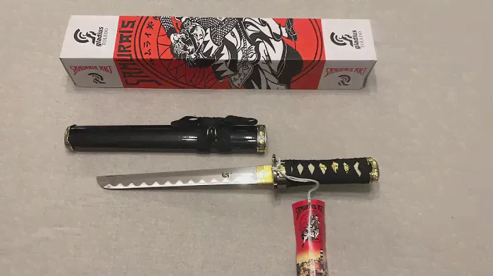 Нож для харакири Танто, Japanese Samurai Tanto Black Art Gladius AG396