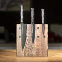 Комплект из 3 ножей Samura BAMBOO и подставки