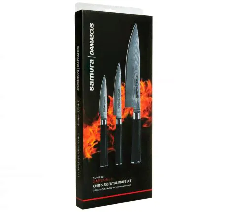 Набор из 3 ножей "Samura DAMASCUS" SD-0230/K, G-10-1