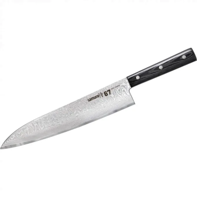 Европейский шеф нож SAMURA 67 DAMASCUS SD67-0087M-2
