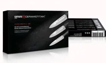 Набор из 3-х ножей Samura Ceramotitan-0