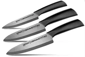 Набор из 3 ножей SCT-003M Ceramotitan Samura-1