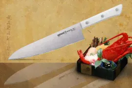 Кухонный нож "Samura HARAKIRI" универсальный 208 мм, SHR-0085W/Y