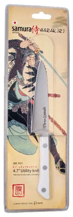 Samura Нож универсальный Harakiri 12 см белый