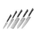 Набор из 5-и ножей Samura Harakiri SHR-0250B/K